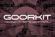 Goorkit font family, a Sans Serif Font by vlad.berla (Thumbnail 1 of 7)