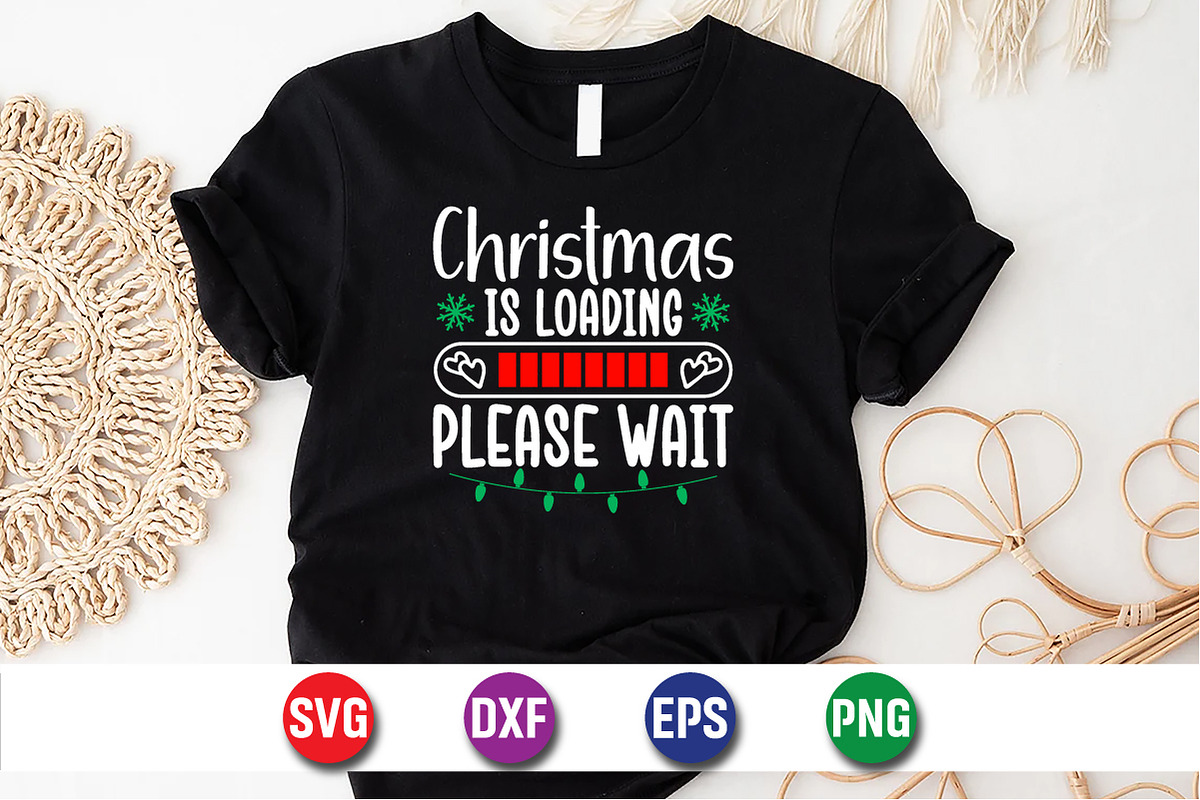 Christmas Is Loading Please Wait, an Object Graphic by SVGCuteShop (Photo 3 of 3)