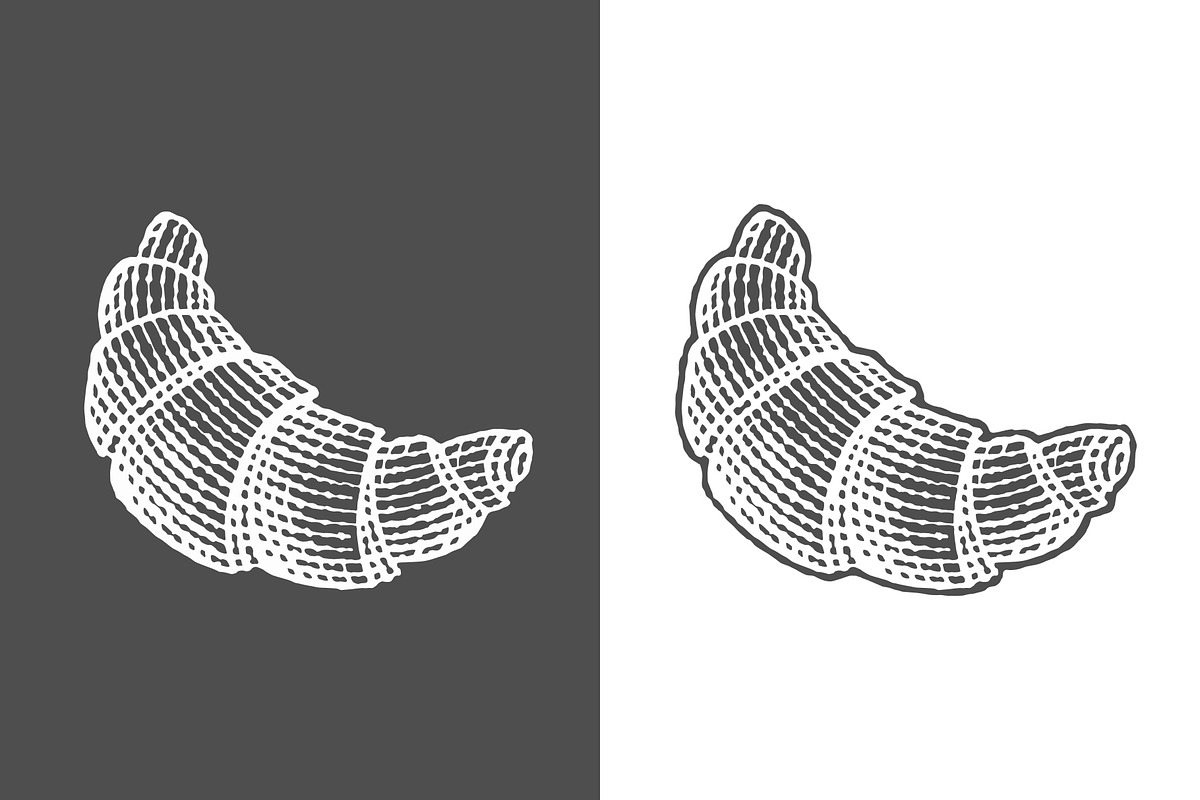 Croissant, an Illustration by Irina Trusova (Photo 1 of 3)