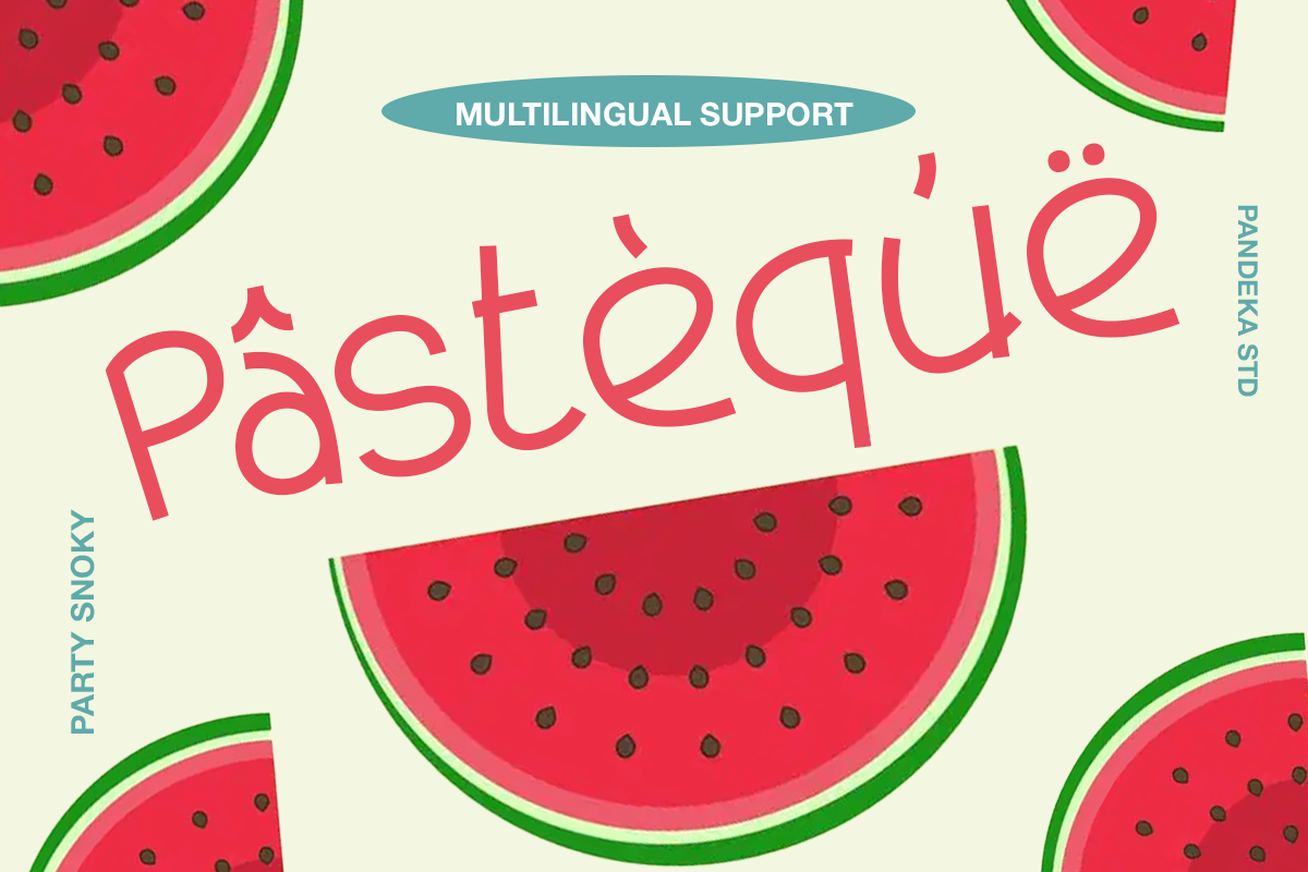 Party Snoky - Playful Display Font, a Handwritten Font by Pandeka Studio (Photo 8 of 9)