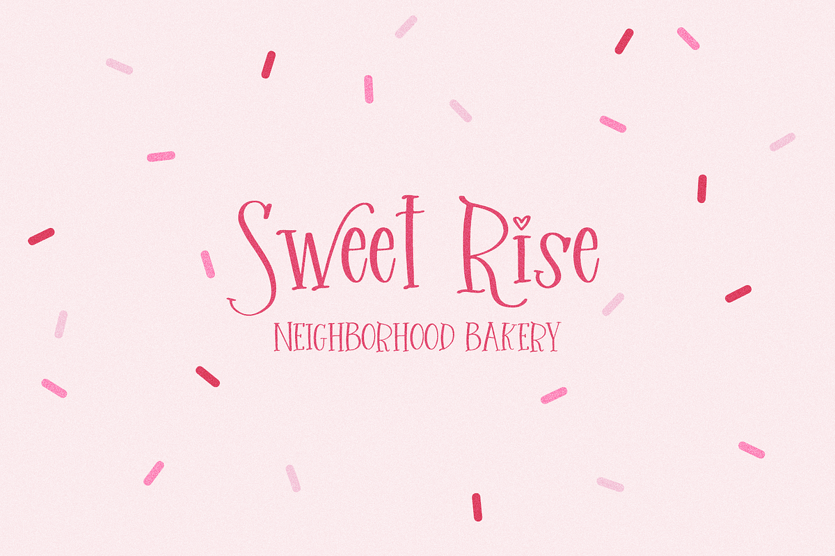 Sprinkle Cookie Serif, a Handwritten Font by Beck McCormick (Photo 4 of 10)