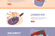 Chef cooking soup pot frying pan and, a Food Illustration by Onyx (Thumbnail 2 of 3)