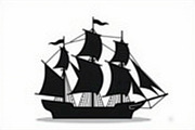 10 Classic Sailing Ship Vector Bundl, an Object Graphic by balal (Thumbnail 9 of 11)