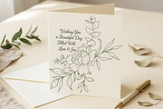 Botanical Line Art Illustrations, a Decorative Illustration by youtoview (Thumbnail 13 of 15)