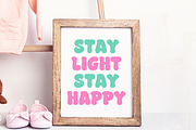 Bubble Sorbet - Cute Display Font, a Handwritten Font by SaktiAvellin (Thumbnail 6 of 8)