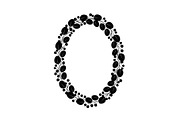 Floral Oval Wreath SVG Bundle, an Illustration by yasushie (Thumbnail 19 of 31)