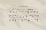 Mallsreya Beauty Calligraphy Script, a Script Font by gracetype_studio (Thumbnail 12 of 12)