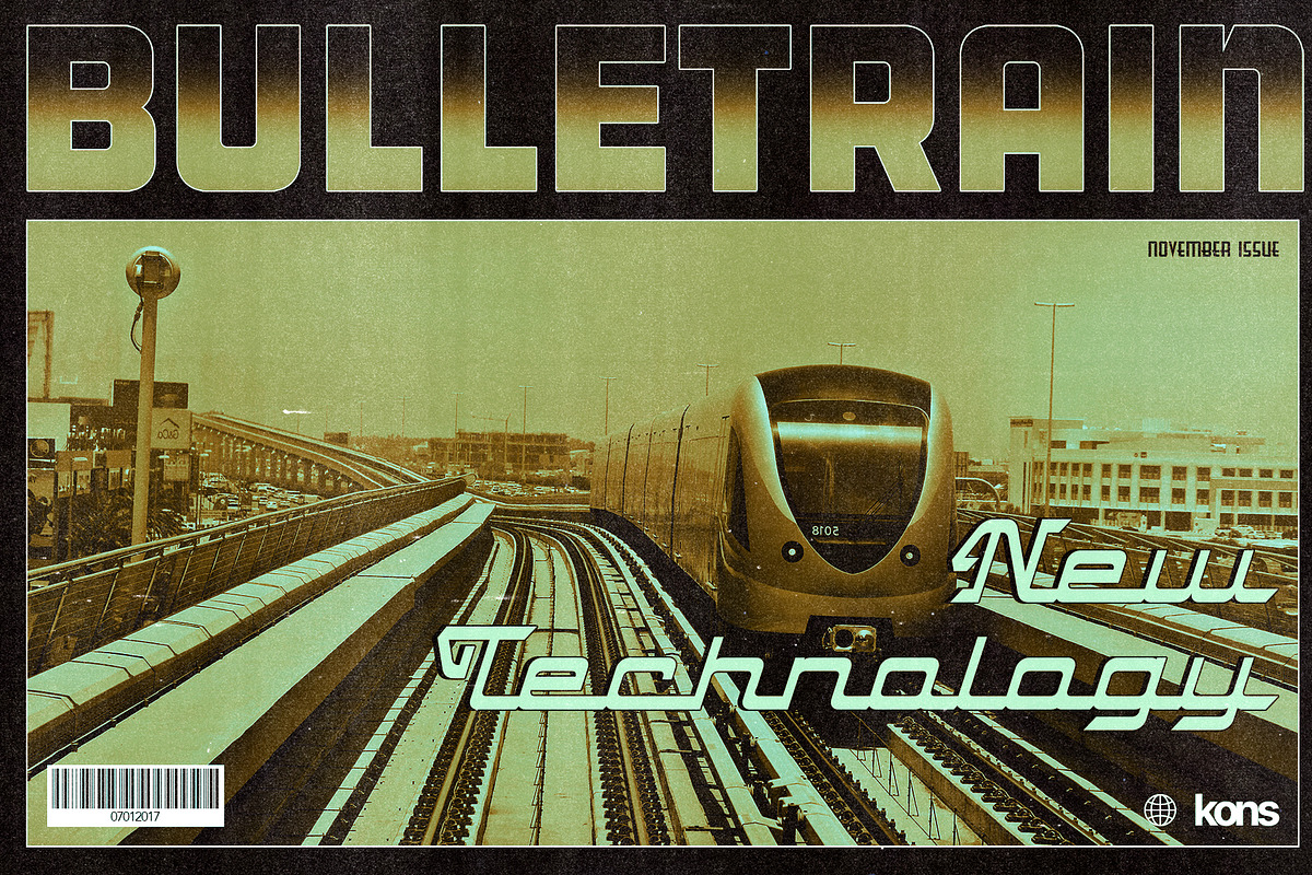Atompunk - Retro Futurism Fonts, a Font by Konstantine Studio (Photo 3 of 10)