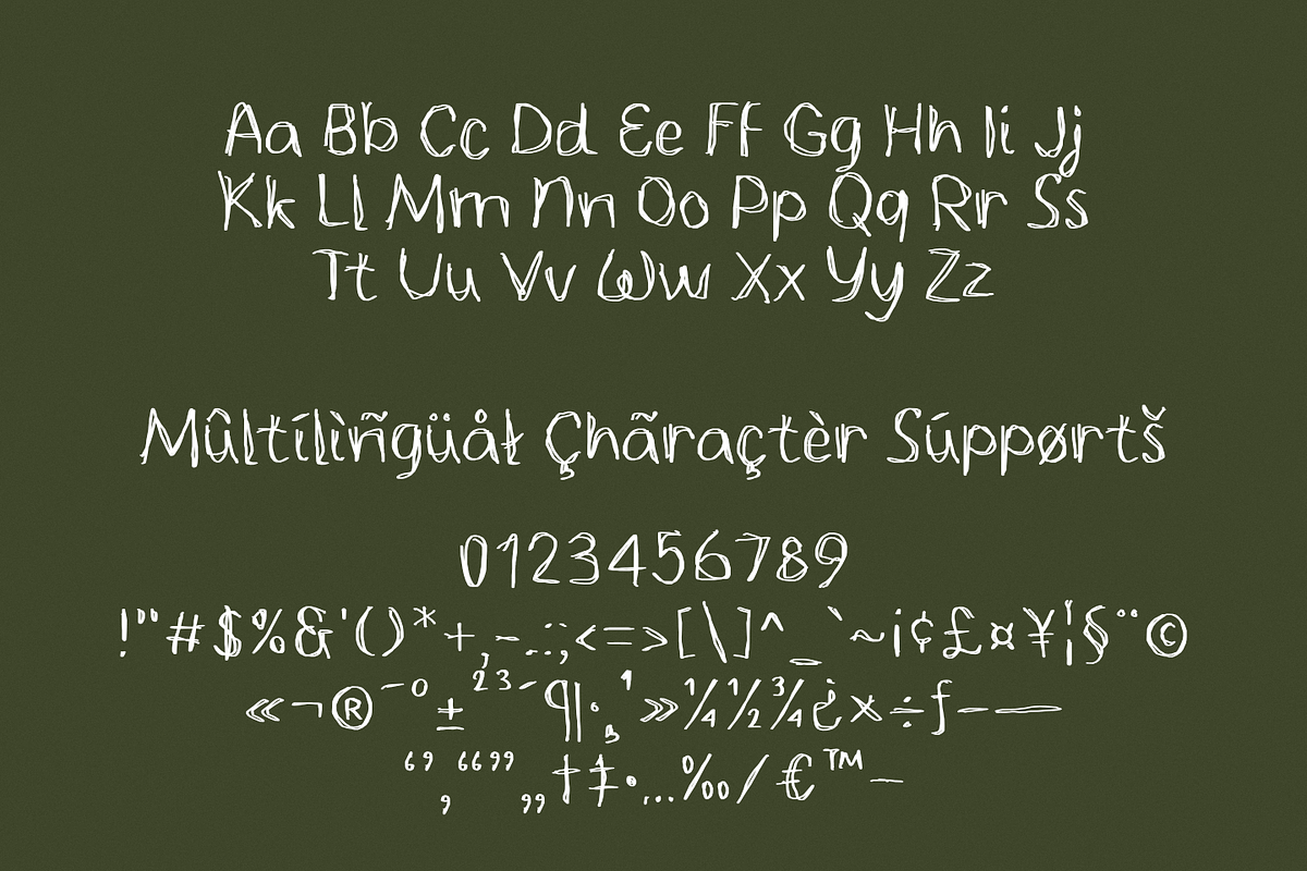 Keriwily – Quirky Handwritten Font, a Handwritten Font by TypeTasty Font (Photo 2 of 10)