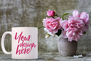 White coffee mug bundle - 8 mockups, a Cups & Container Mockup by Plums Pixel Love (Thumbnail 9 of 9)