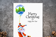 Christmas Greeting Card Template, a Card Template by ElephantArts (Thumbnail 6 of 8)