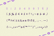 Purple Dream Handwritten, a Handwritten Font by Typehand Studio (Thumbnail 7 of 10)
