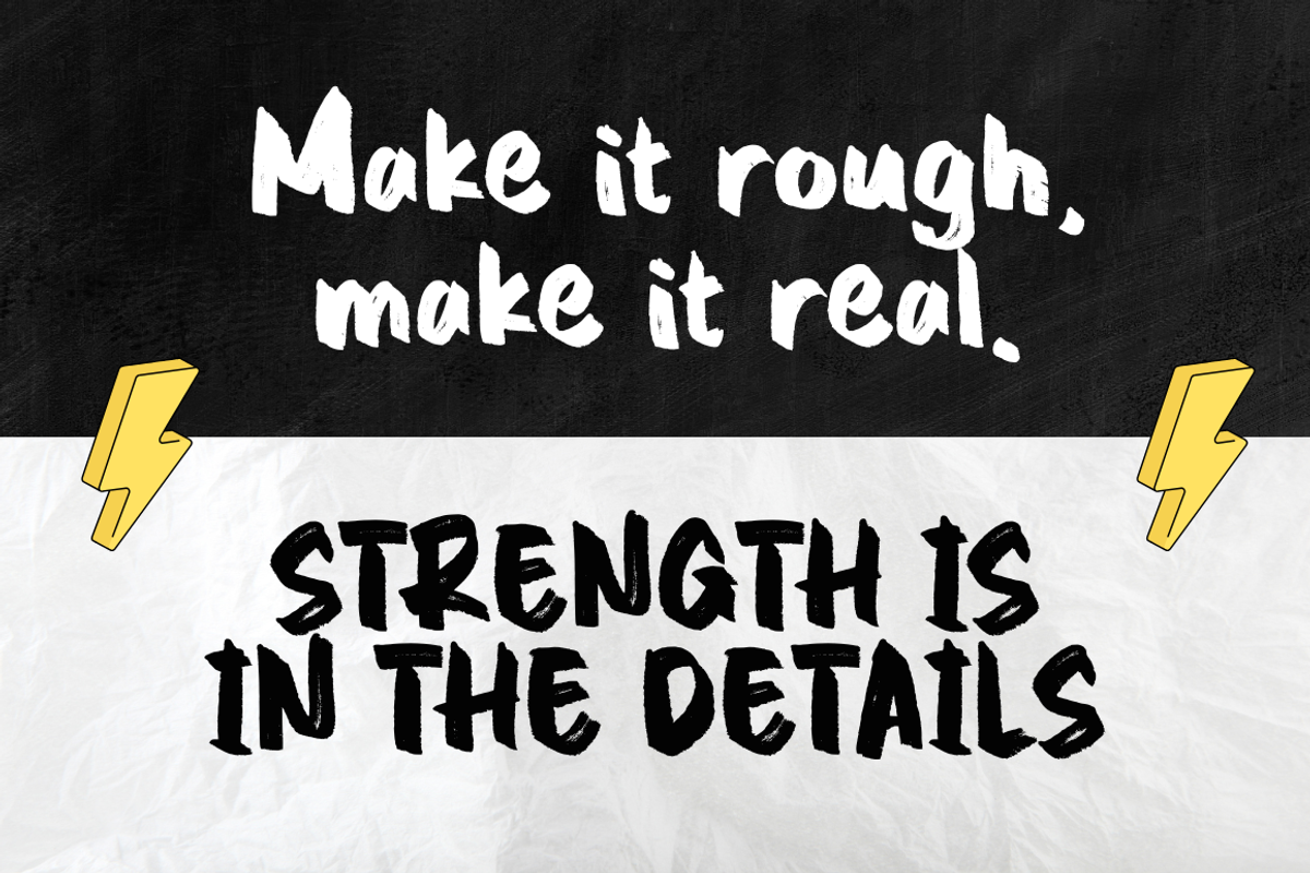 Kerod Twenty Five - Brush Font, a Handwritten Font by Sronstudio (Photo 3 of 10)