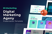 Digital Marketing Agency PowerPoint, a Presentation Template by Premast (Thumbnail 1 of 5)