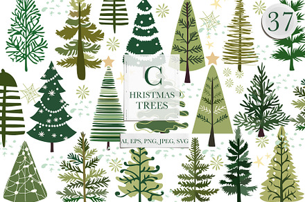 Christmas tree, Boho Christmas tree