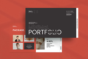 Minimal Portfolio Presentation, a Presentation Template by KreateTribe
