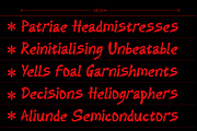 Cuffs Distressed Noise Display Font, a Handwritten Font by dansdesign (Thumbnail 2 of 9)