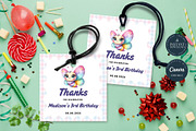 Pastel Butterfly Thank You Tag, an Invitation Template by Tracia Creative (Thumbnail 3 of 4)