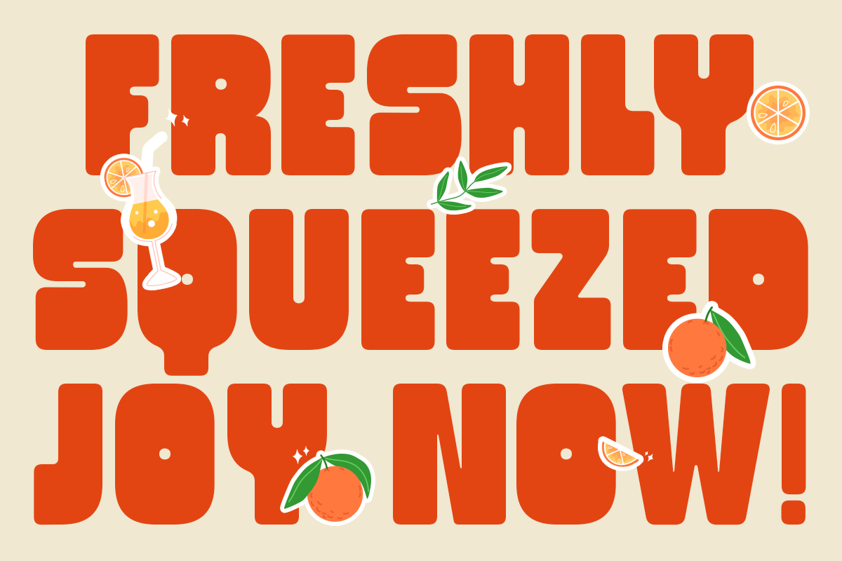 Bitsand – Bold Playful Display Font, a Sans Serif Font by roomspace creative lab (Photo 2 of 10)