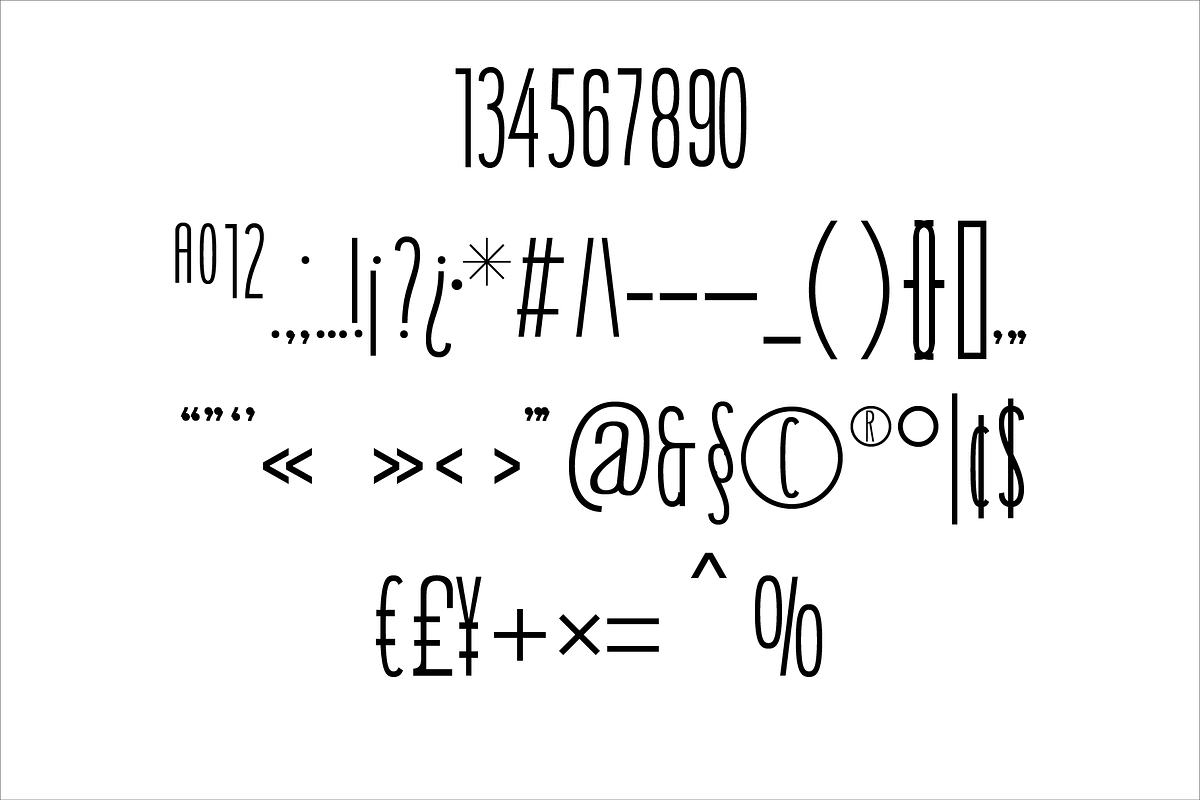 Gelar Narrow Display Typeface, a Sans Serif Font by PeanutButter Type (Photo 4 of 5)