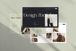 RIYA Design Portfolio Template