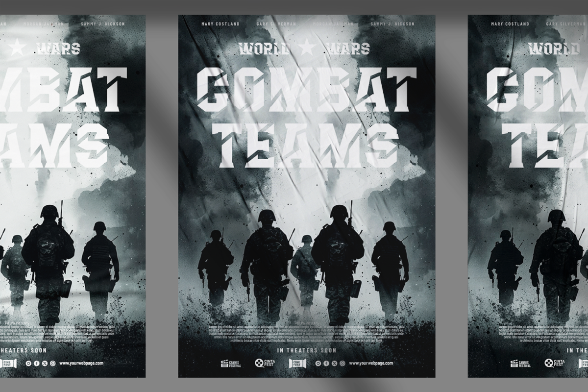 Patrol Squad Military Stencil Font, a Font by PutraCetol Studio (Photo 2 of 5)