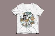 pirate cat and mermaid cat, an Animal Illustration by gunaonedesign (Thumbnail 4 of 4)