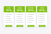 Clean Pricing Table, an Android Mockup by Youme Techworld (Thumbnail 2 of 4)