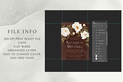 Noble white peonies, an Invitation Template by Helen Halik art (Thumbnail 9 of 9)