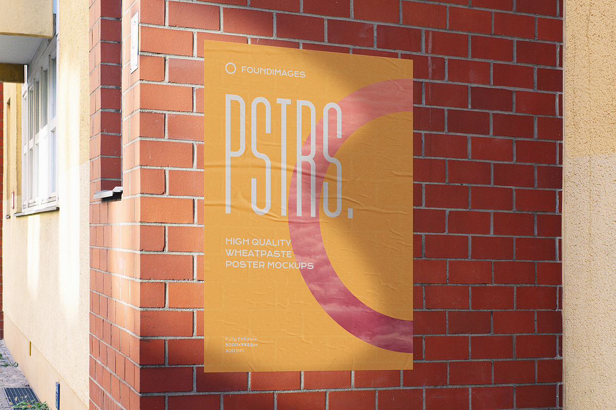 34 poster mockup bundle, an Advertising Mockup by FoundImages (Photo 8 of 34)