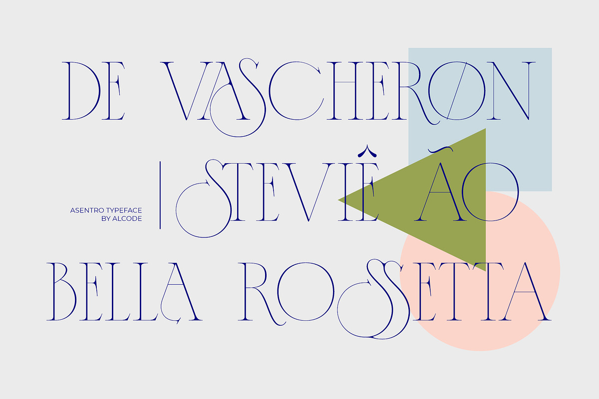 ASENTRO, a Serif Font by Alcode (Photo 3 of 15)