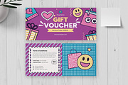 Colorful Gift Voucher Template, a Card Template by MightyDesign (Thumbnail 2 of 6)