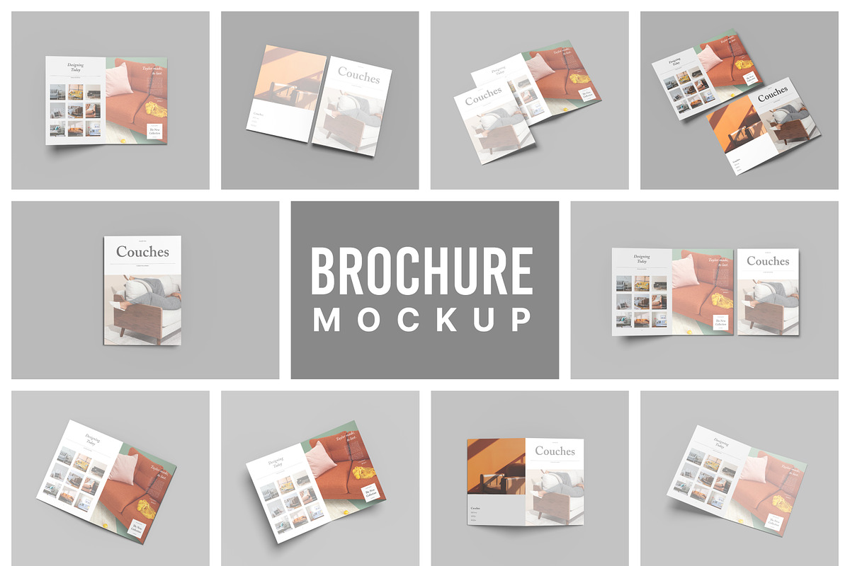 A4 Bifold Brochure Mockup Bundle 81, a Books & Magazine Mockup by Graphicuss (Photo 2 of 6)