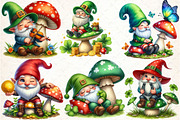St Patrick's Day Gnomes, an Illustration by DreamCafeArt (Thumbnail 2 of 4)