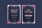 Ovaztine Wedding Invitation Template, an Invitation Template by iDoodle Studio (Thumbnail 1 of 4)