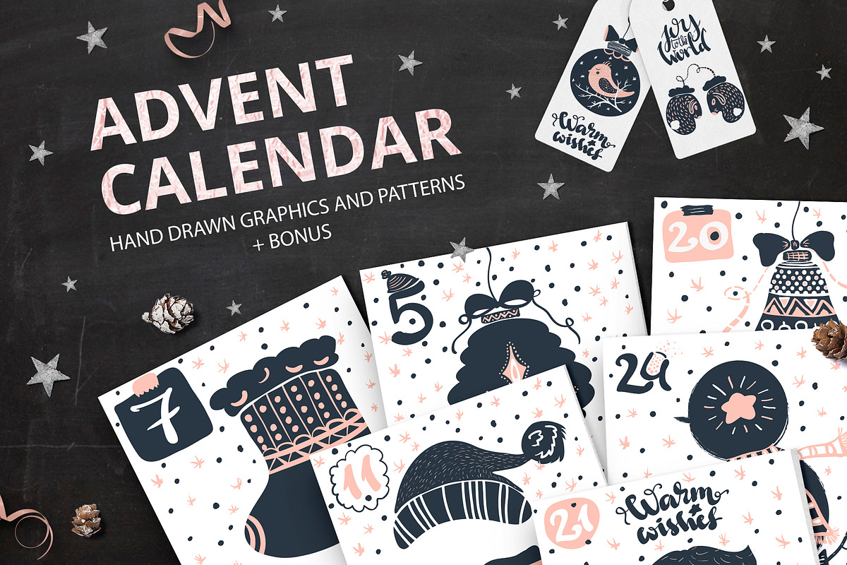 Christmas Advent Calendar, an Object Graphic by Alyonka_lis (Photo 1 of 8)
