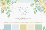 Vanilla Sky - watercolor set, a Decorative Illustration by long summer (Thumbnail 7 of 8)