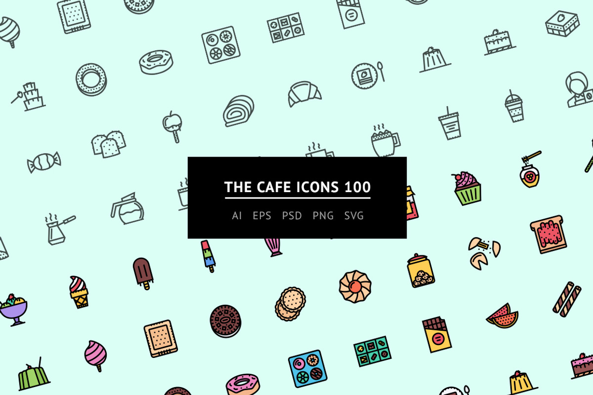 The Cafe Icons 100, a Duotone Icon by Last Spark (Photo 1 of 3)