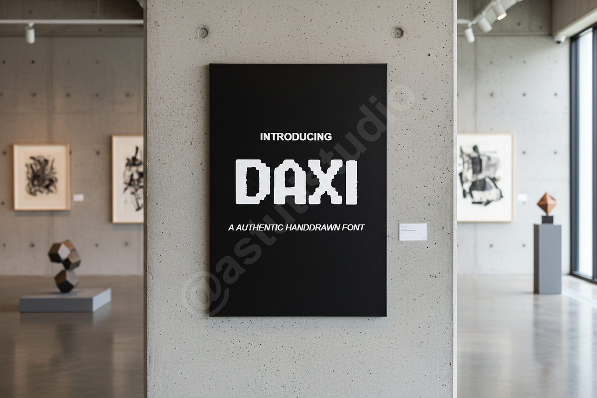 Daxi - Modern Elegant Display Serif, a Font by Astuti Studio (Photo 1 of 2)