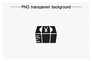 Yuan Money Glyph Icons Set, a Finance Illustration by Designfour (Thumbnail 3 of 7)