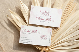 Bakery Business Card Canva Template, a Business Card Template by Arslan