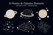 Stardust Celestial Illustration Set, a Texture Illustration by Dawnside Graphic (Thumbnail 5 of 12)