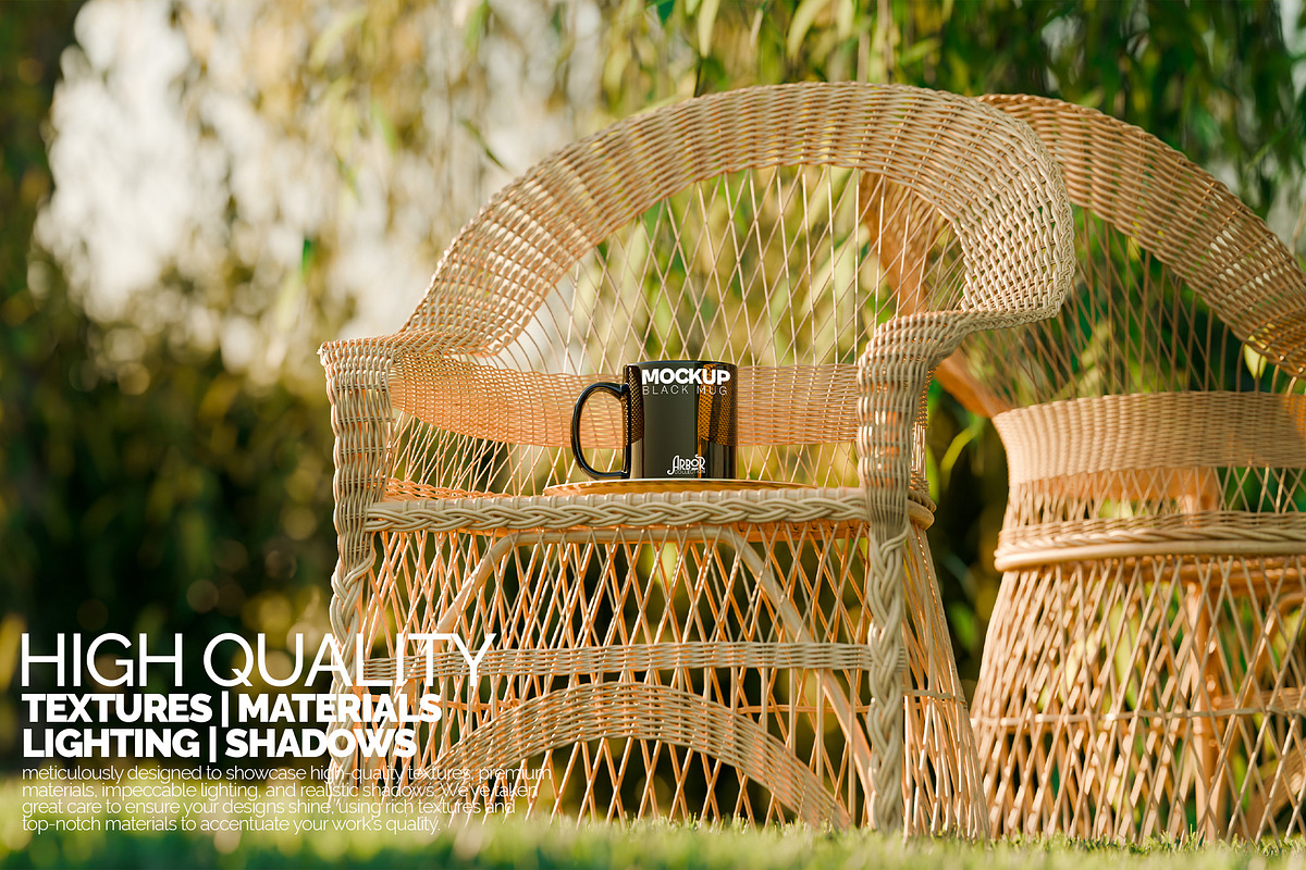 Black Mug Mockup Bundle Arbor Coll., a Cups & Container Mockup by Banana Mockups (Photo 4 of 6)