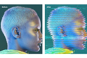 Sideways Glitch Photo Effect, a Layer Style Add-On by DesignerCandies (Thumbnail 2 of 7)