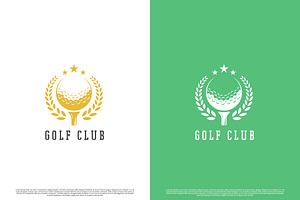 Golf Club Sport Logo Design Icon, a Branding & Logo Template by Morvana Crew
