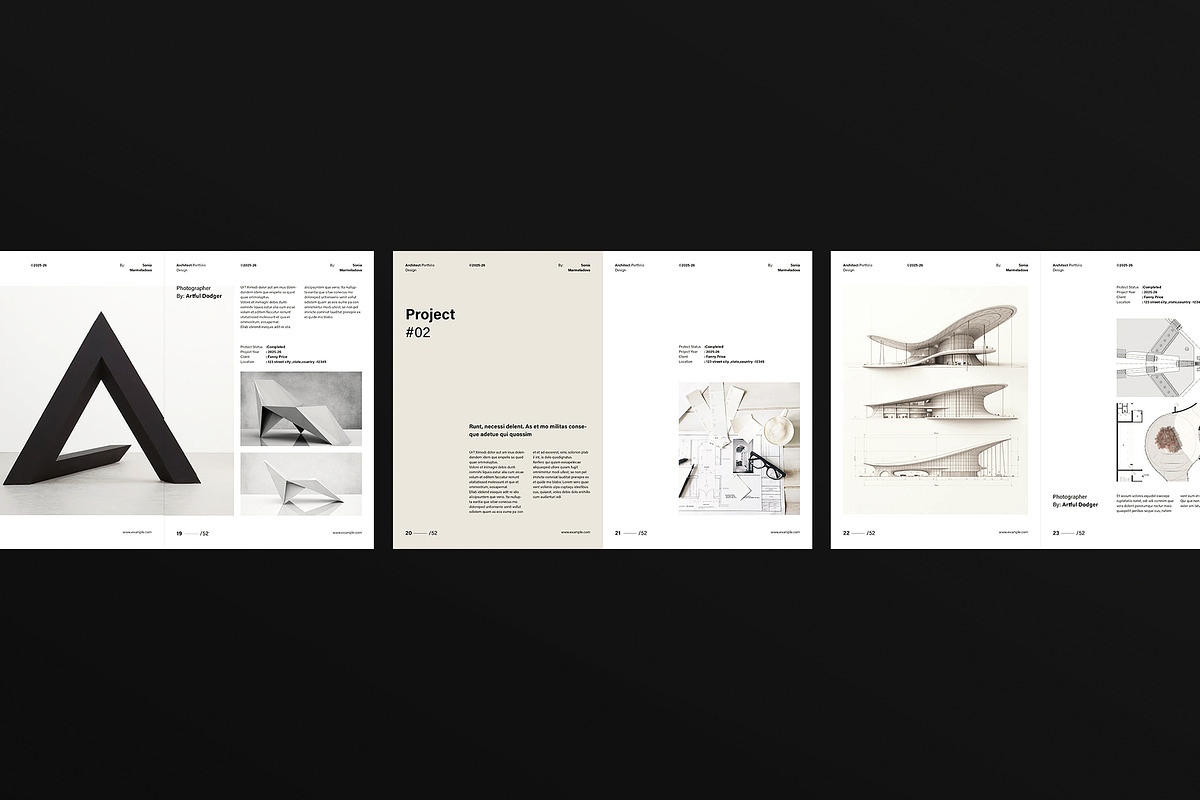 Architecture Portfolio Template, a Brochure Template by ArtisanaAura (Photo 9 of 18)
