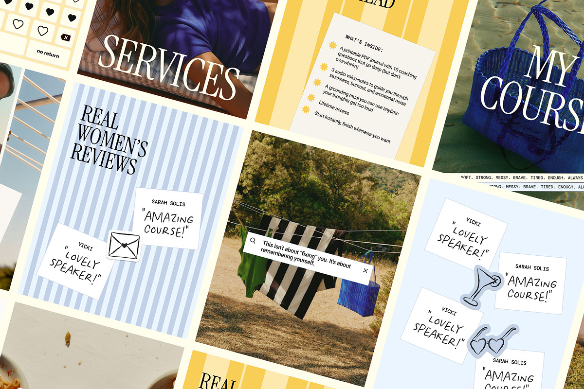 Canva Instagram Templates Bundle preview 7