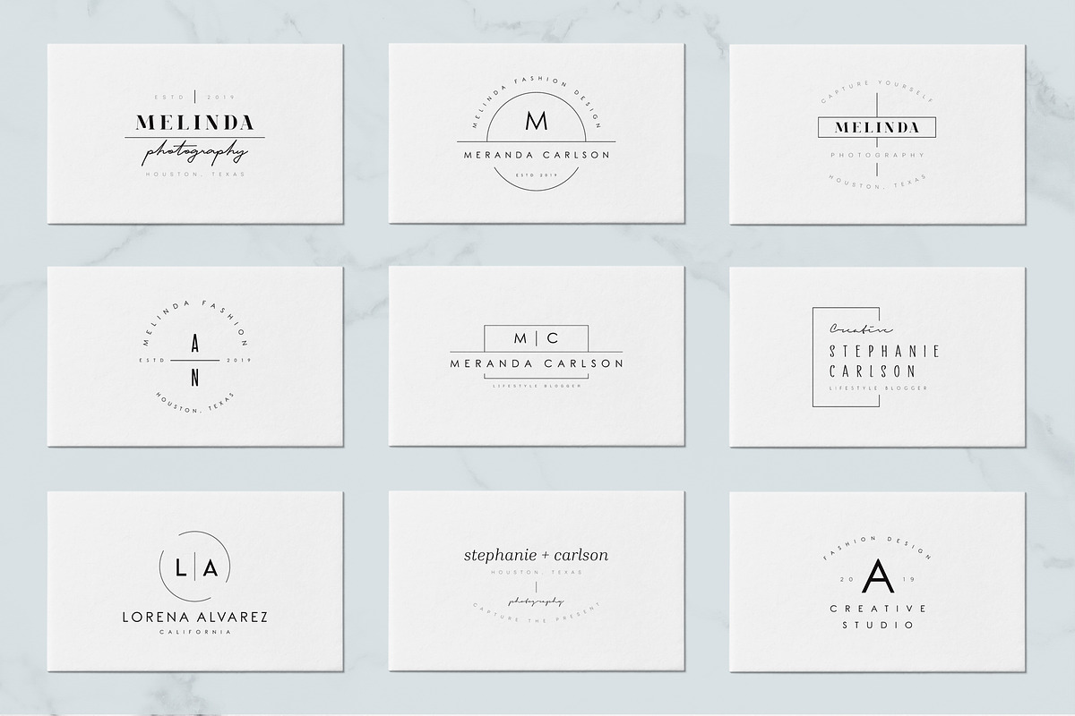 200 Trending Minimal Logo Bundle, a Branding & Logo Template by XpertgraphicD (Photo 21 of 52)