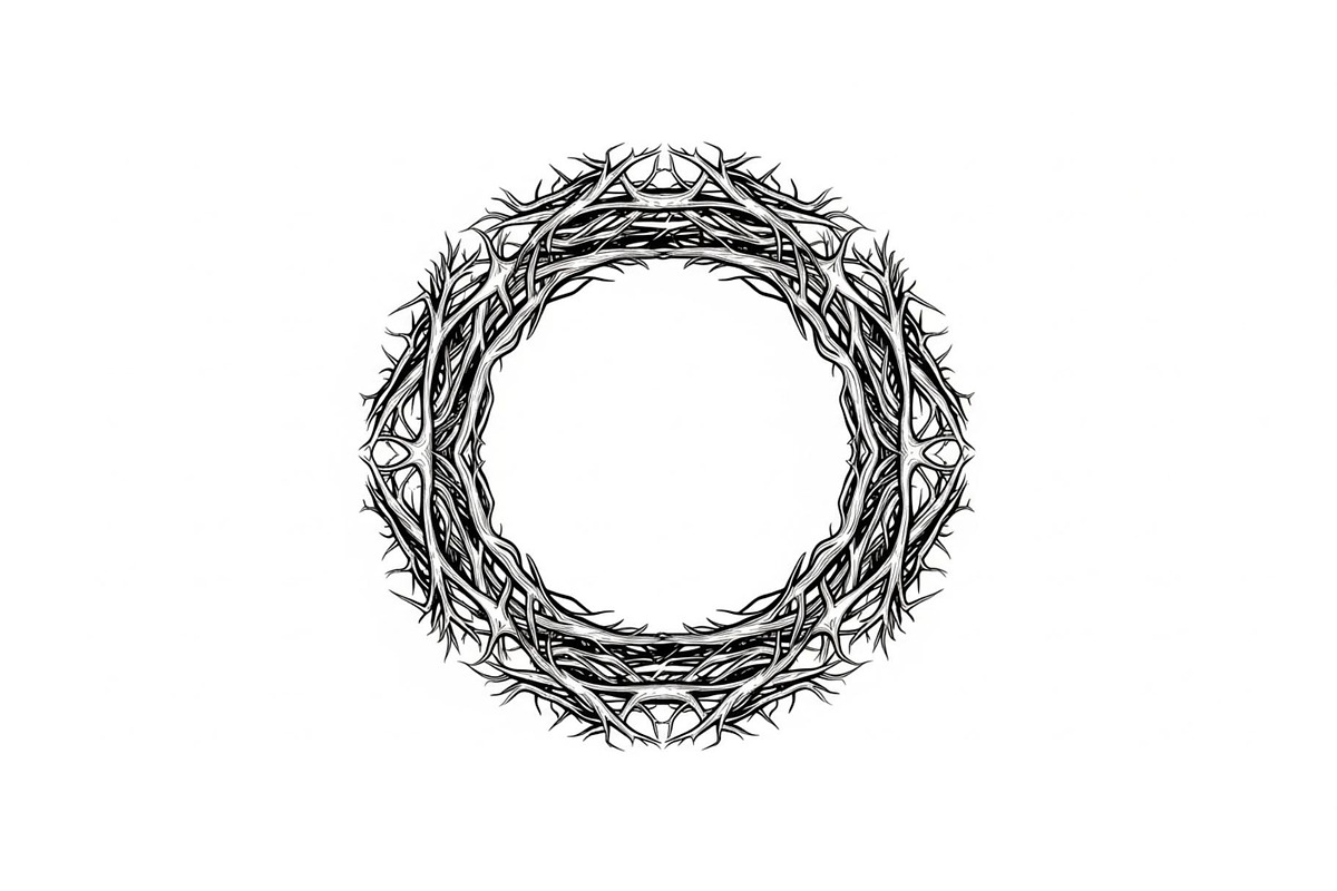 Hand Drawn Wreath Frame Bundle, an Illustration by yasushie (Photo 15 of 51)