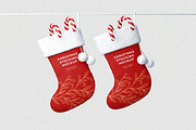 Christmas Stocking Mockup, a Product Mockup by zpackcreative (Thumbnail 4 of 4)